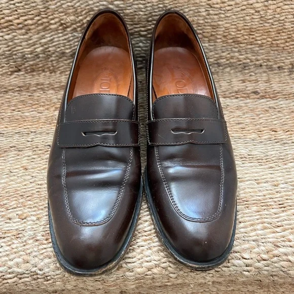 Tod’s Dark Brown Penny Loafer low heel - Picture 1 of 9